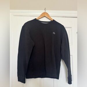 Lacoste Men's Medium Black Waffle Style Long Sleeve slightly used-